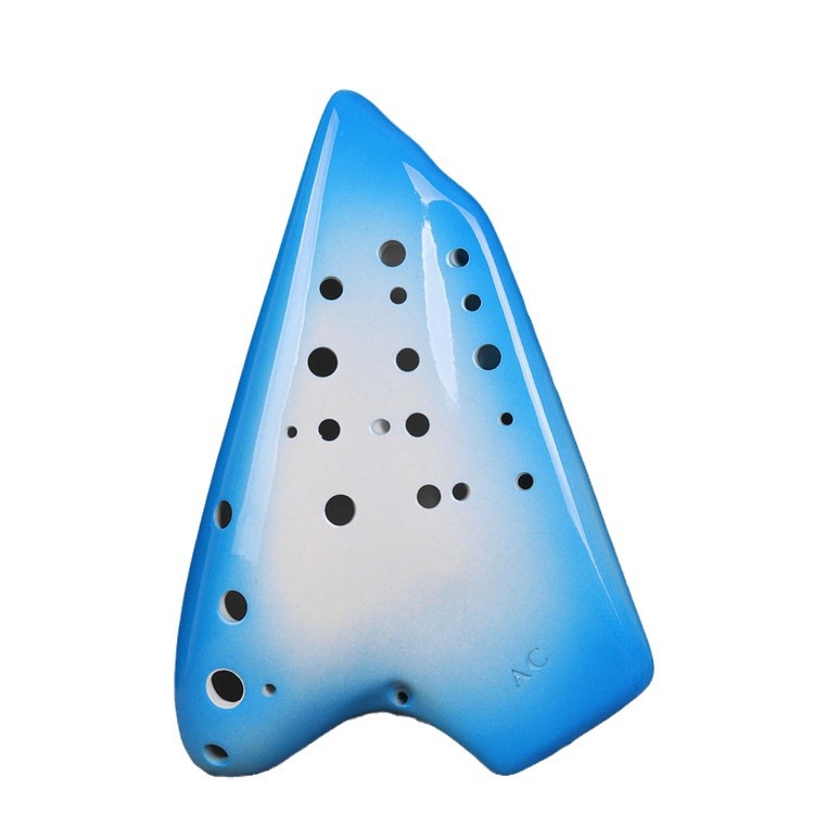 Musical Instrument Easy To Learn - Ocarina 3 Pipes Gradual C Key,