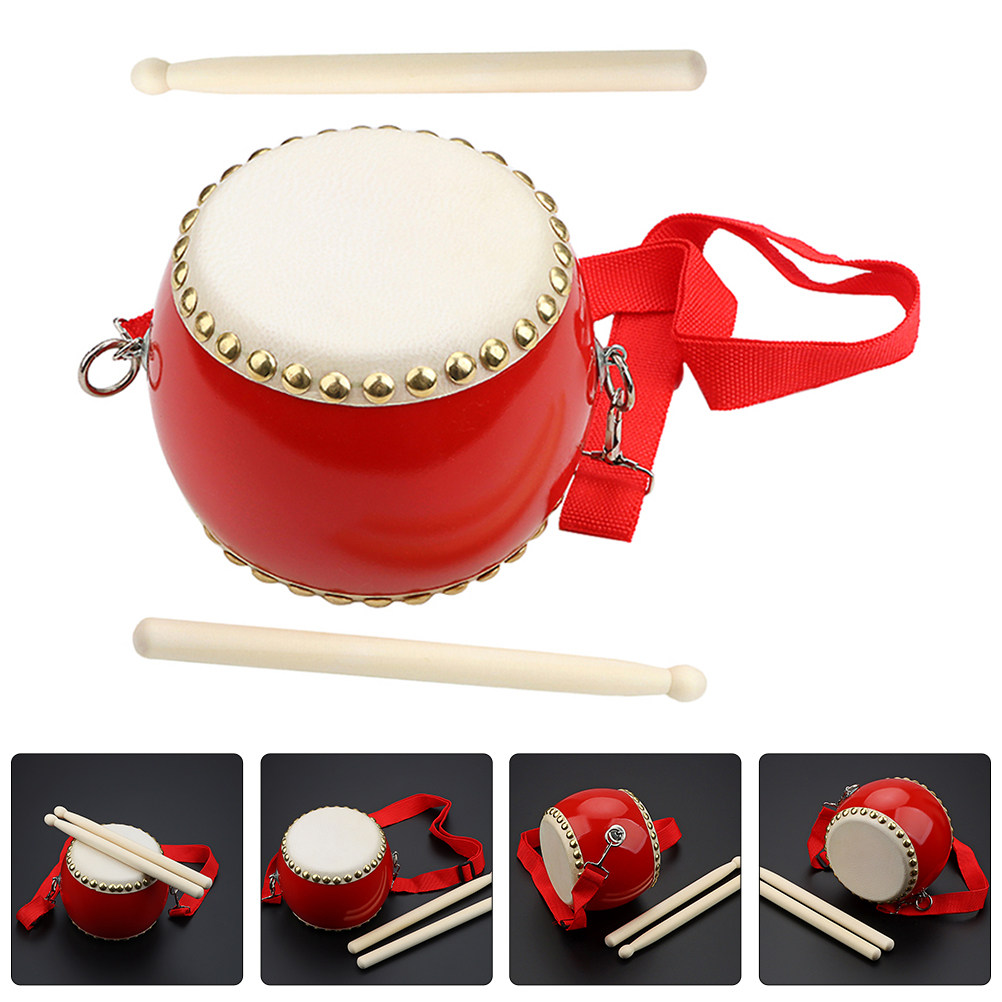 Musical Instrument Easy To Learn - 1Set Drum Clear Sound Vibrant Color