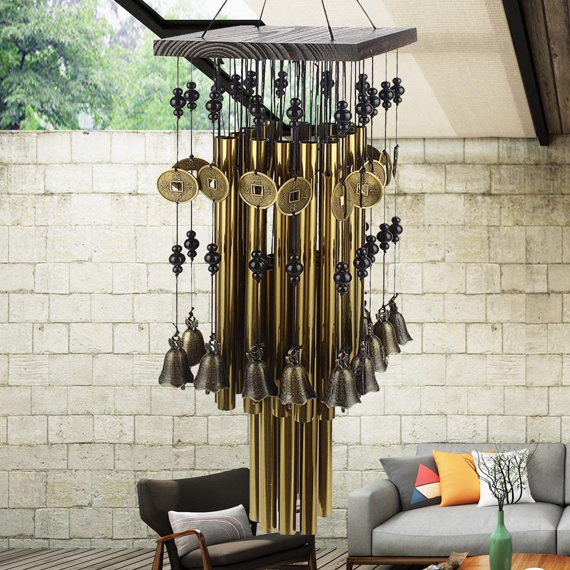 Wind Chime Tubular - Outdoor Indoor Metal Tube Wind Chime