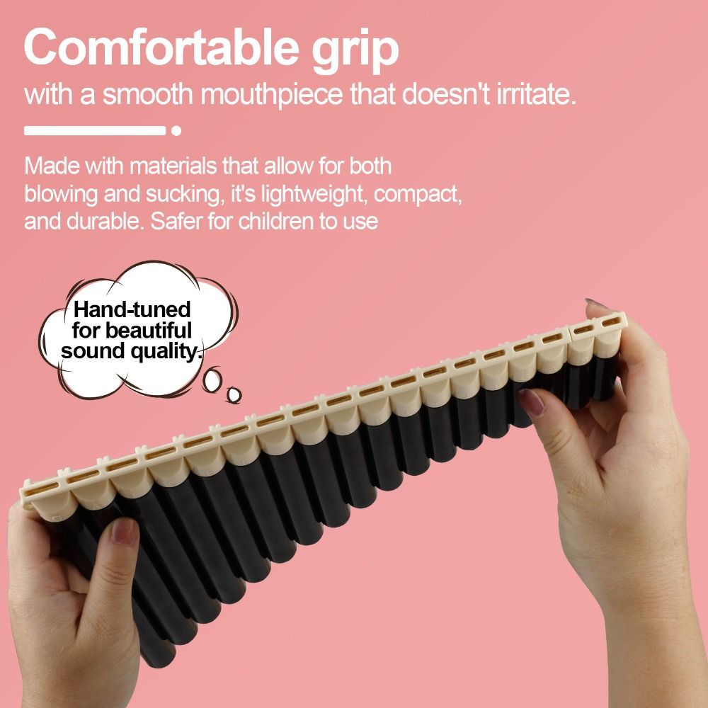 Beginner Friendly 18 Pipes C S - Musical Instrument Easy To Learn recension och pris