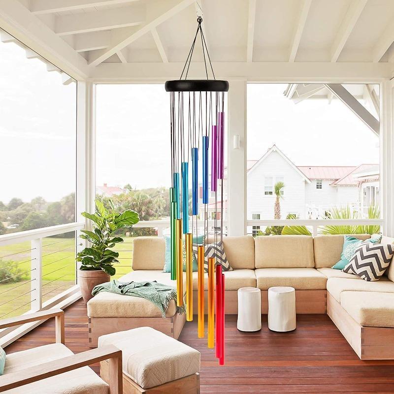 Creative New 12 Tubes Aluminum - Wind Chime Tubular recension och pris