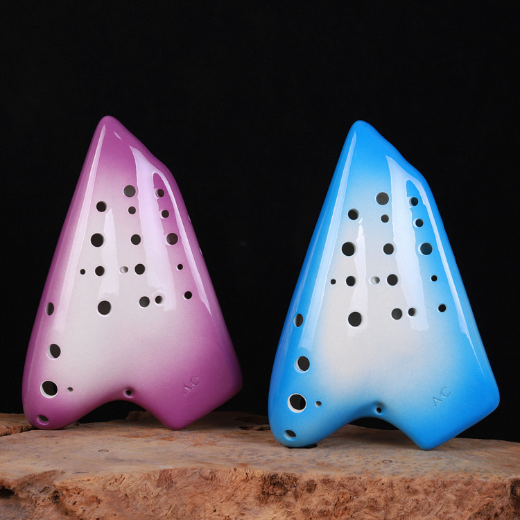 Ocarina 3 Pipes Gradual C Key, - Musical Instrument Easy To Learn recension och pris