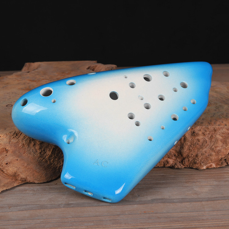 Ocarina 3 Pipes Gradual C Key, - Musical Instrument Easy To Learn recension och pris