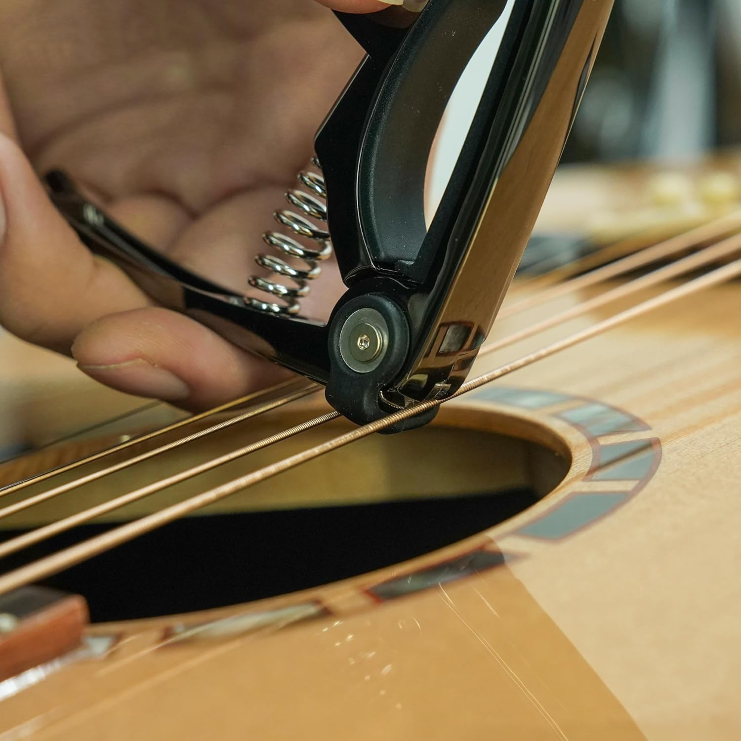4-in-1 Guitar Capo for 6 Strin - Musical Instrument In English recension och pris