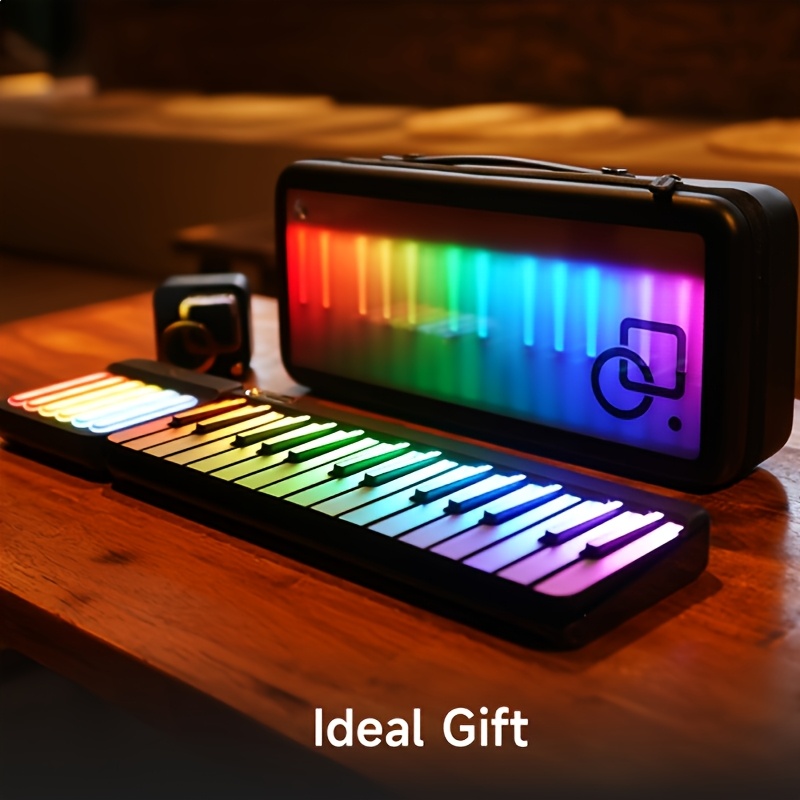 Stylish LED-Backlit PopuPiano  - Musical Instrument Easy To Learn recension och pris