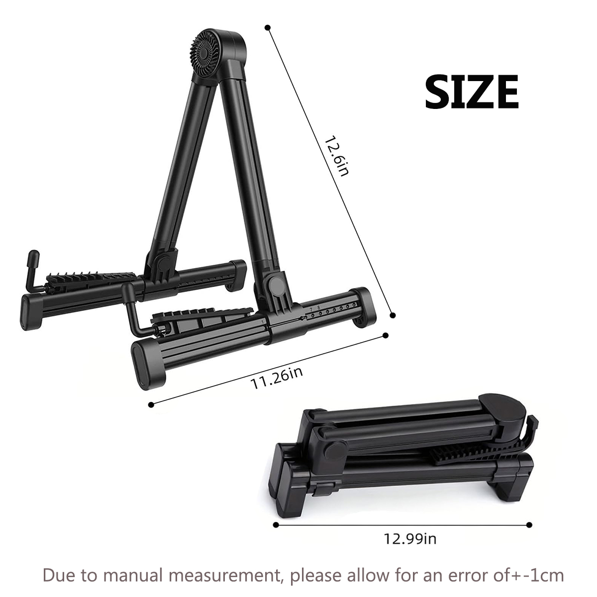 Miwayer Foldable Guitar Stand  - Musical Instrument In English recension och pris