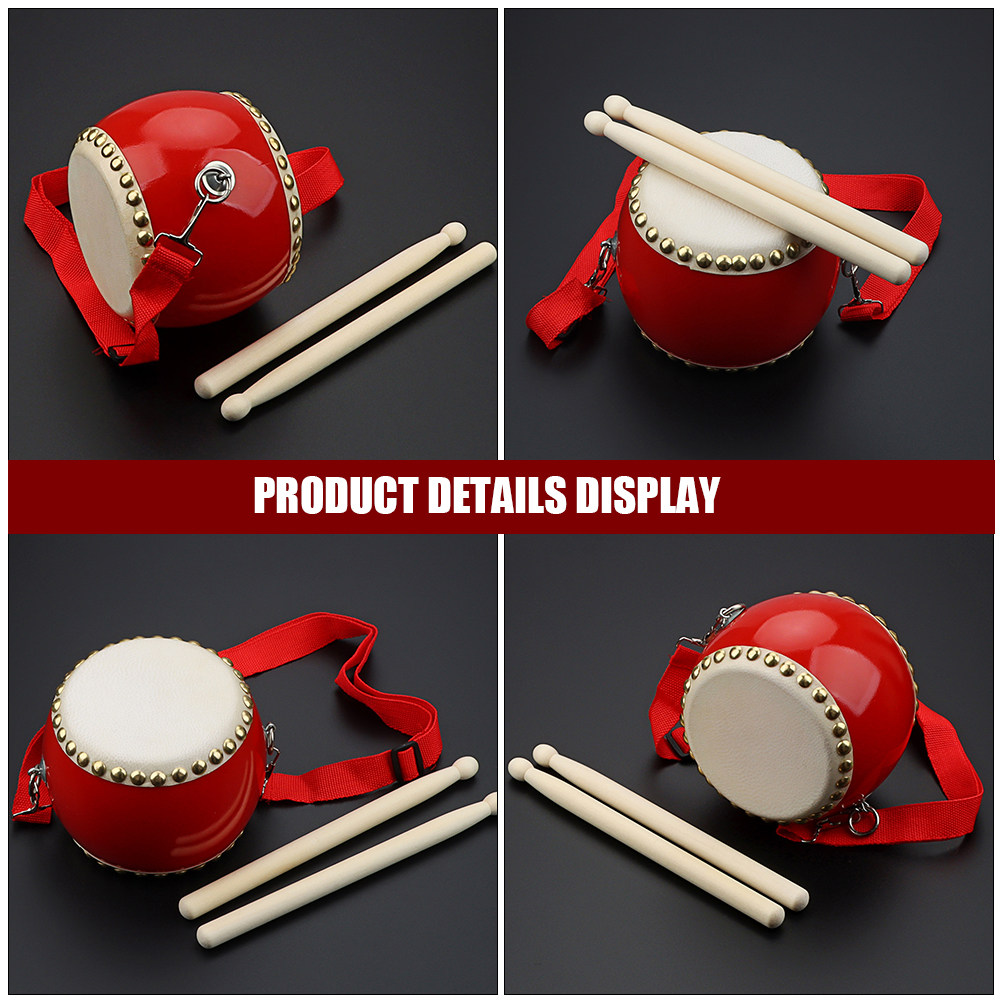 1Set Drum Clear Sound Vibrant  - Musical Instrument Easy To Learn recension och pris
