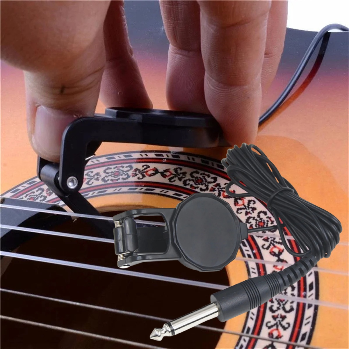 Audio Jack Clip On Pickup/2.5  - Musical Instrument In English recension och pris