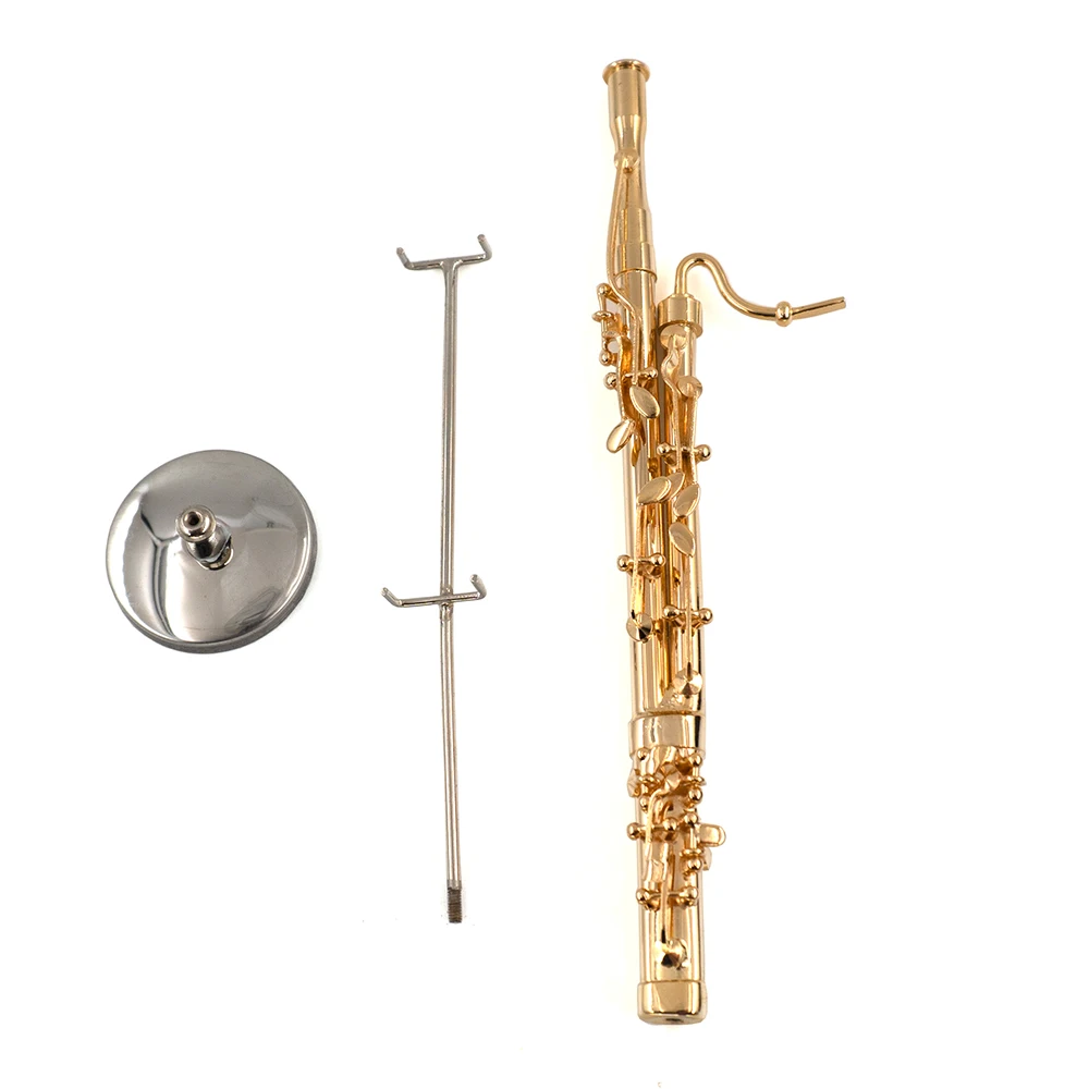 1Pcs Miniature Copper Bassoon  - Musical Instrument Bassoon recension och pris