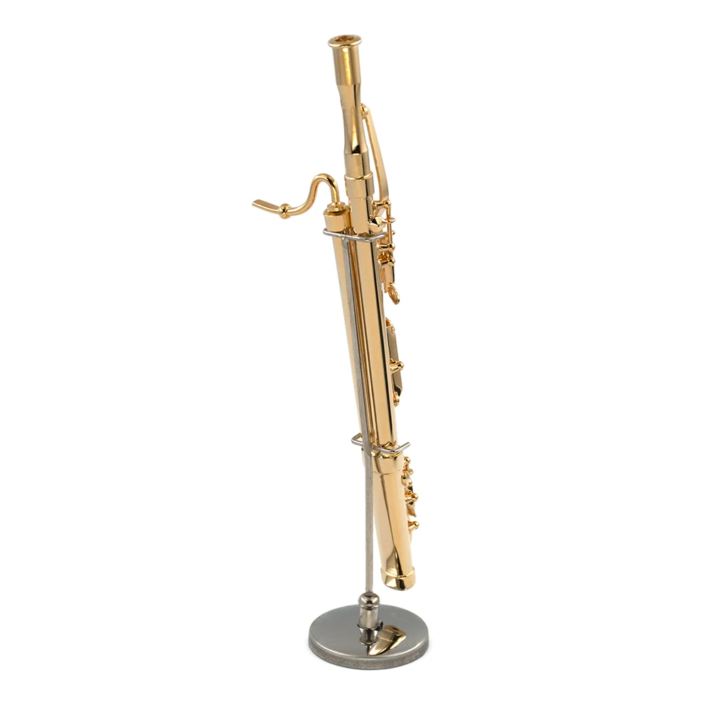 1Pcs Miniature Copper Bassoon  - Musical Instrument Bassoon recension och pris