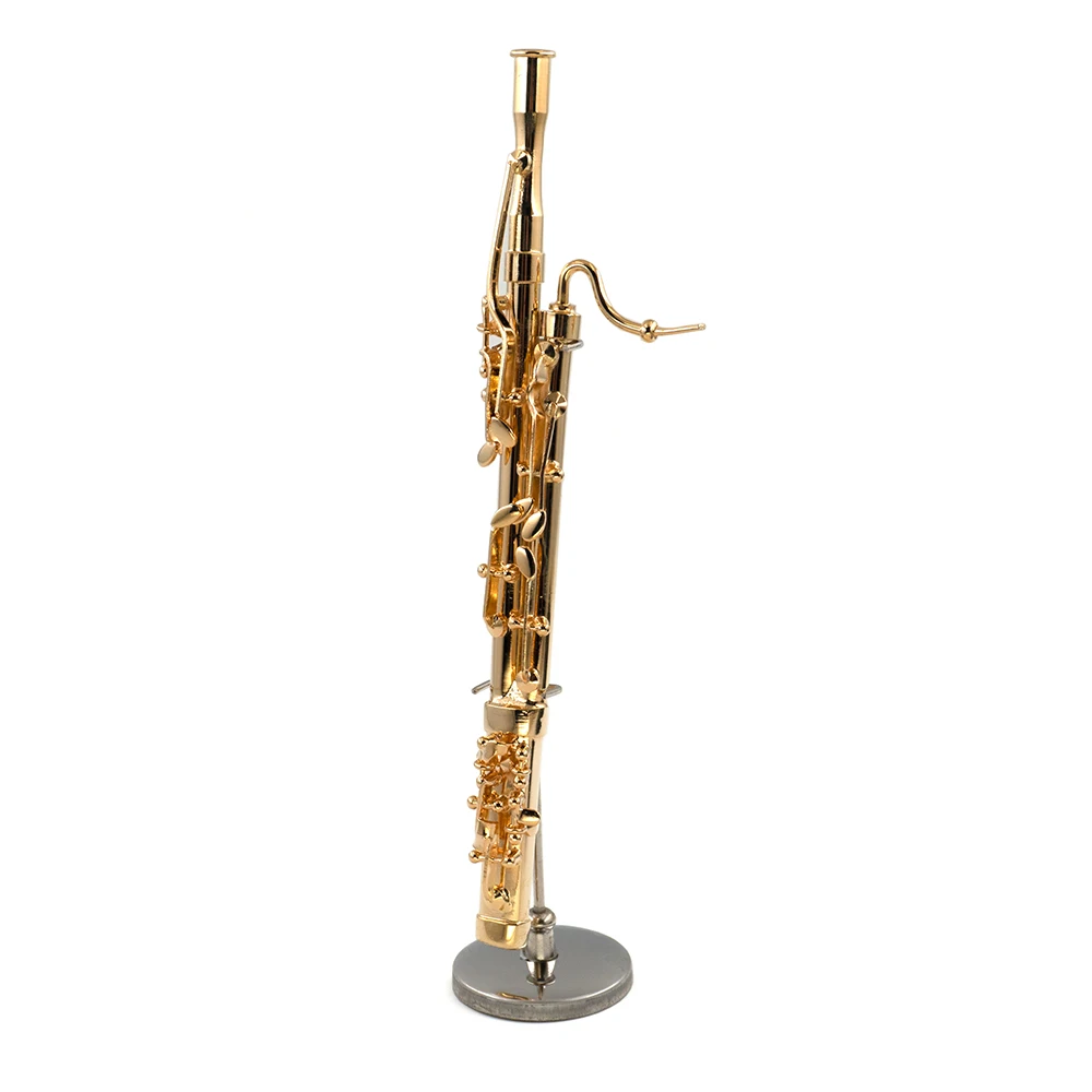 1Pcs Miniature Copper Bassoon  - Musical Instrument Bassoon recension och pris