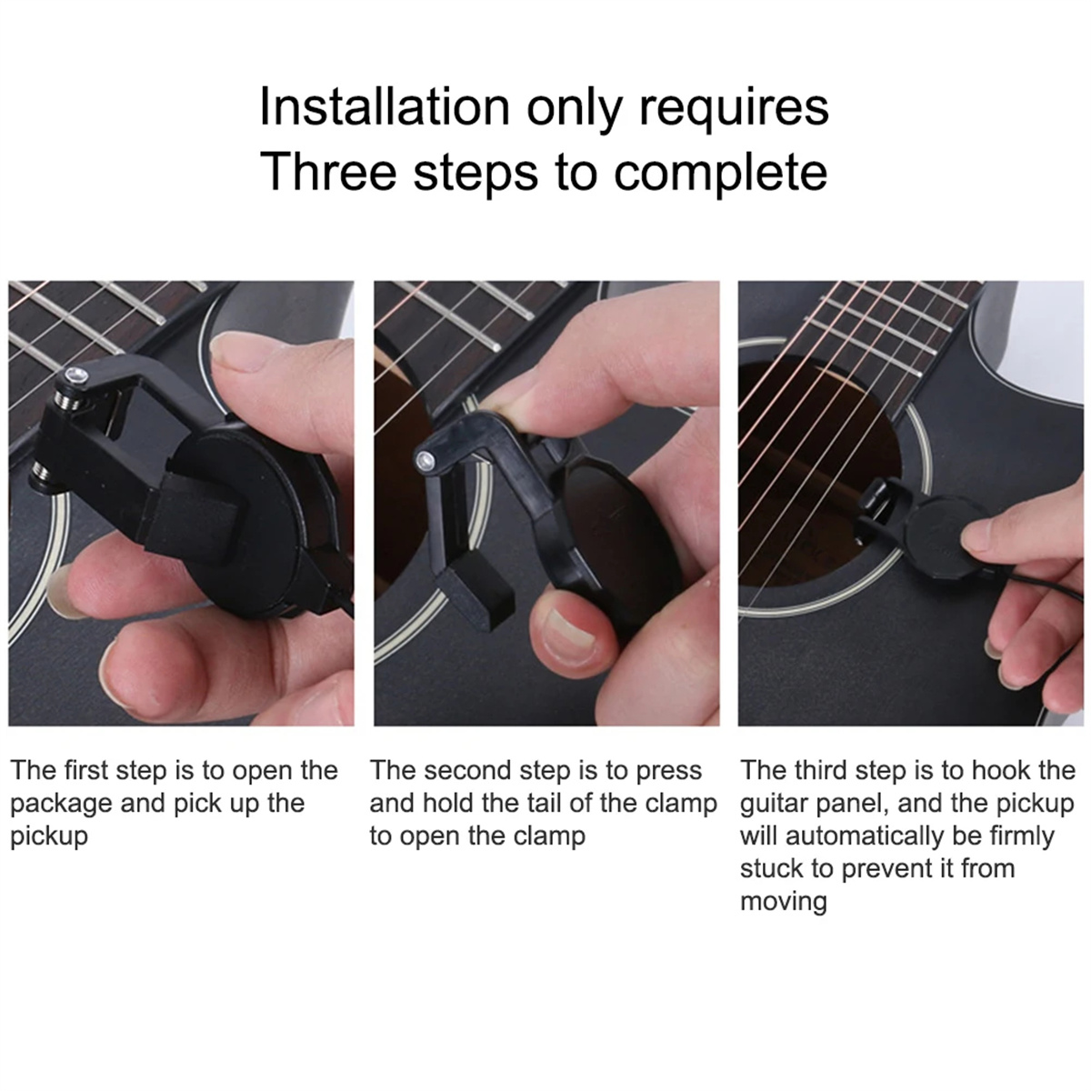 Audio Jack Clip On Pickup for  - Musical Instrument In English recension och pris