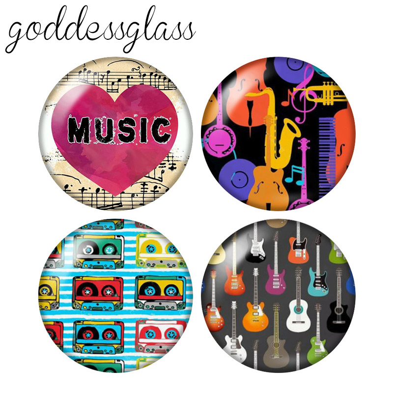 Love Music Guitar Notes musica - Musical Instrument Glass recension och pris