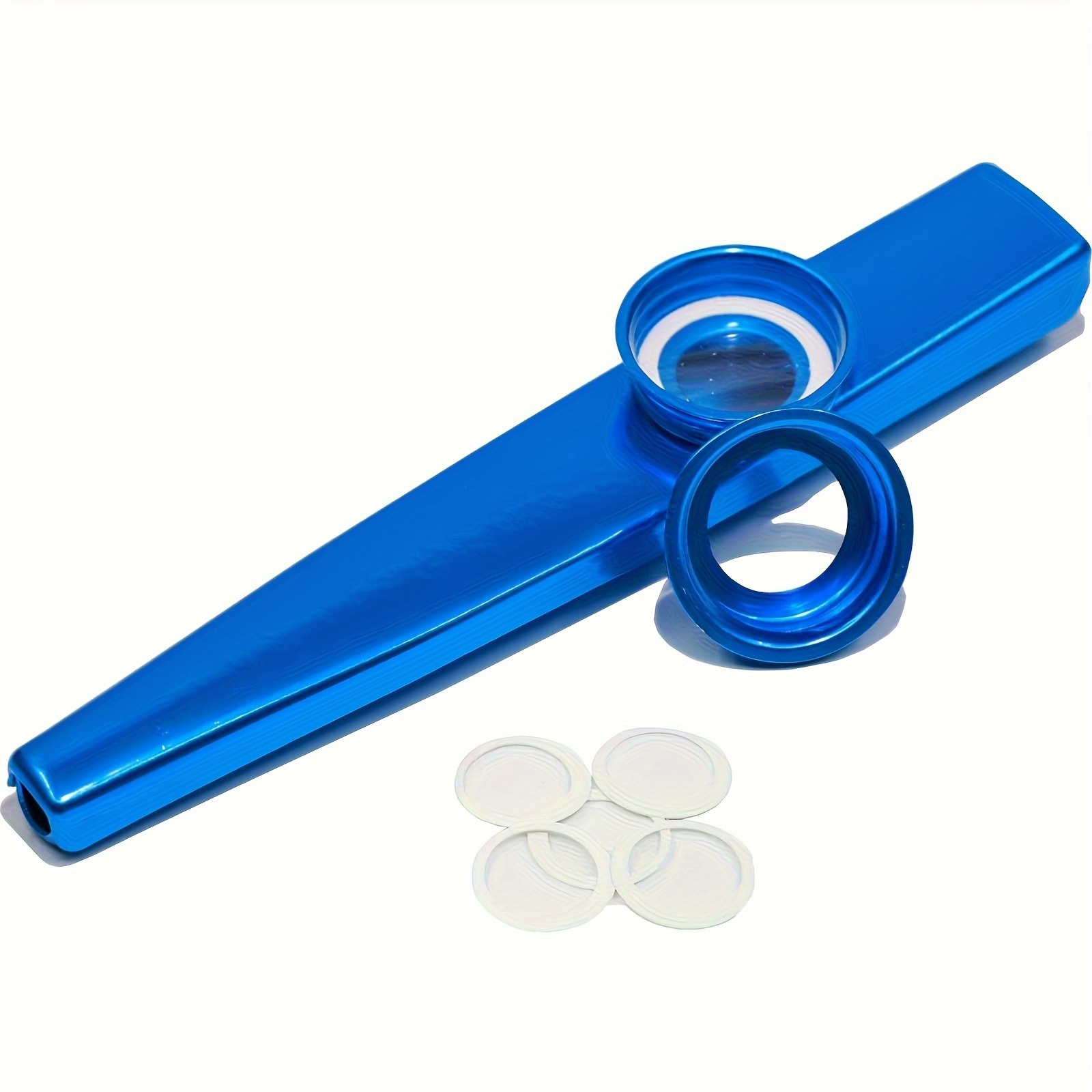 7pcs Metal Kazoos Simple Desig - Musical Instrument In English recension och pris