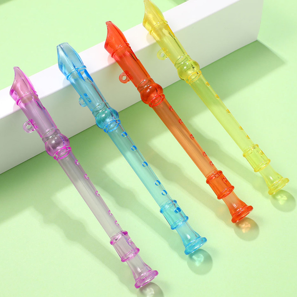 10Pcs Lightweight Portable 6-H - Soprano Recorder Plastic recension och pris