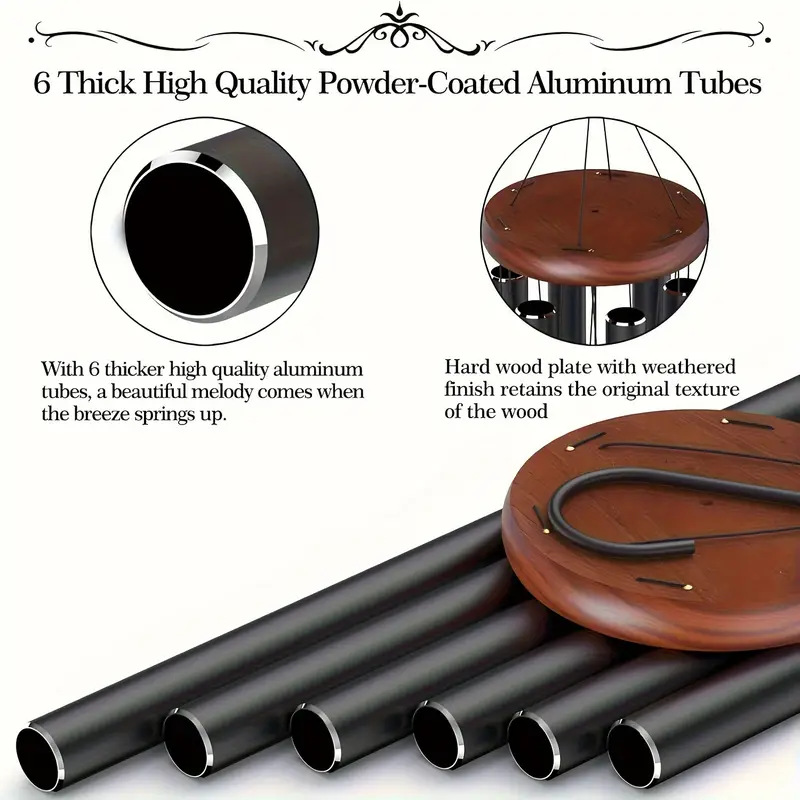 1pc Aluminum Tube Wind Chimes  - Wind Chime Tubular recension och pris