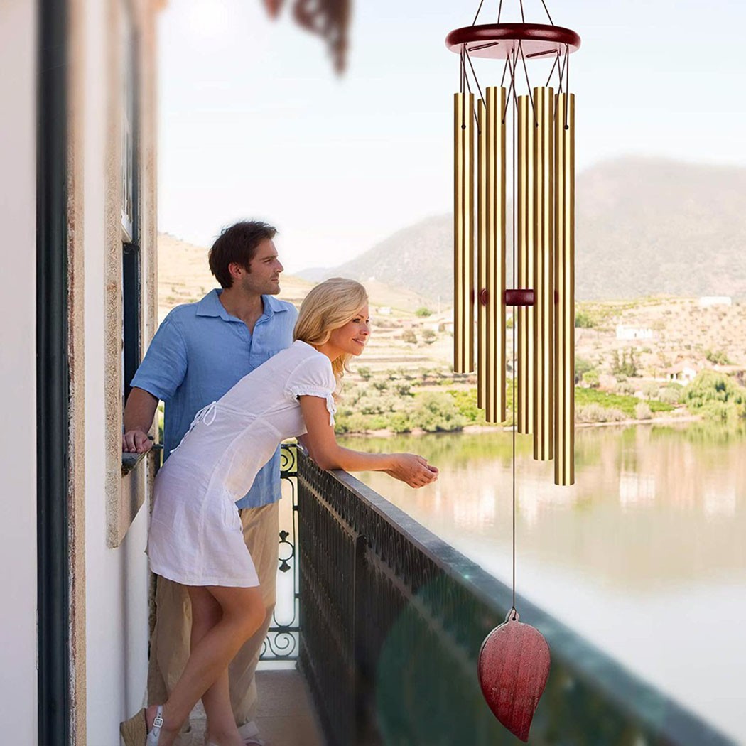 Money Tree 6 Tubes Wind Chimes - Wind Chime Tubular recension och pris