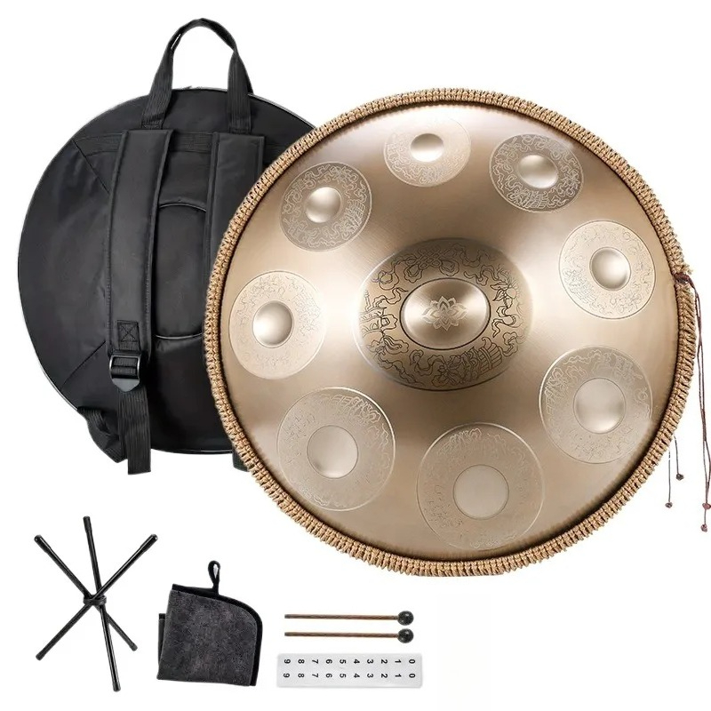 18 Inches Stainless Steel Hand - Musical Instrument Handpan recension och pris