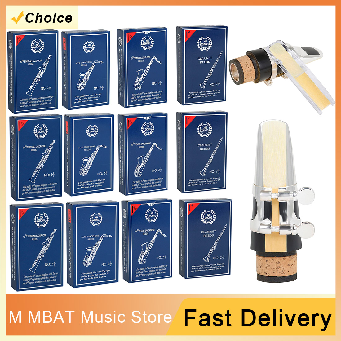 10/20Set 2.5 Soprano/Alto/Teno - Musical Instrument Reed recension och pris