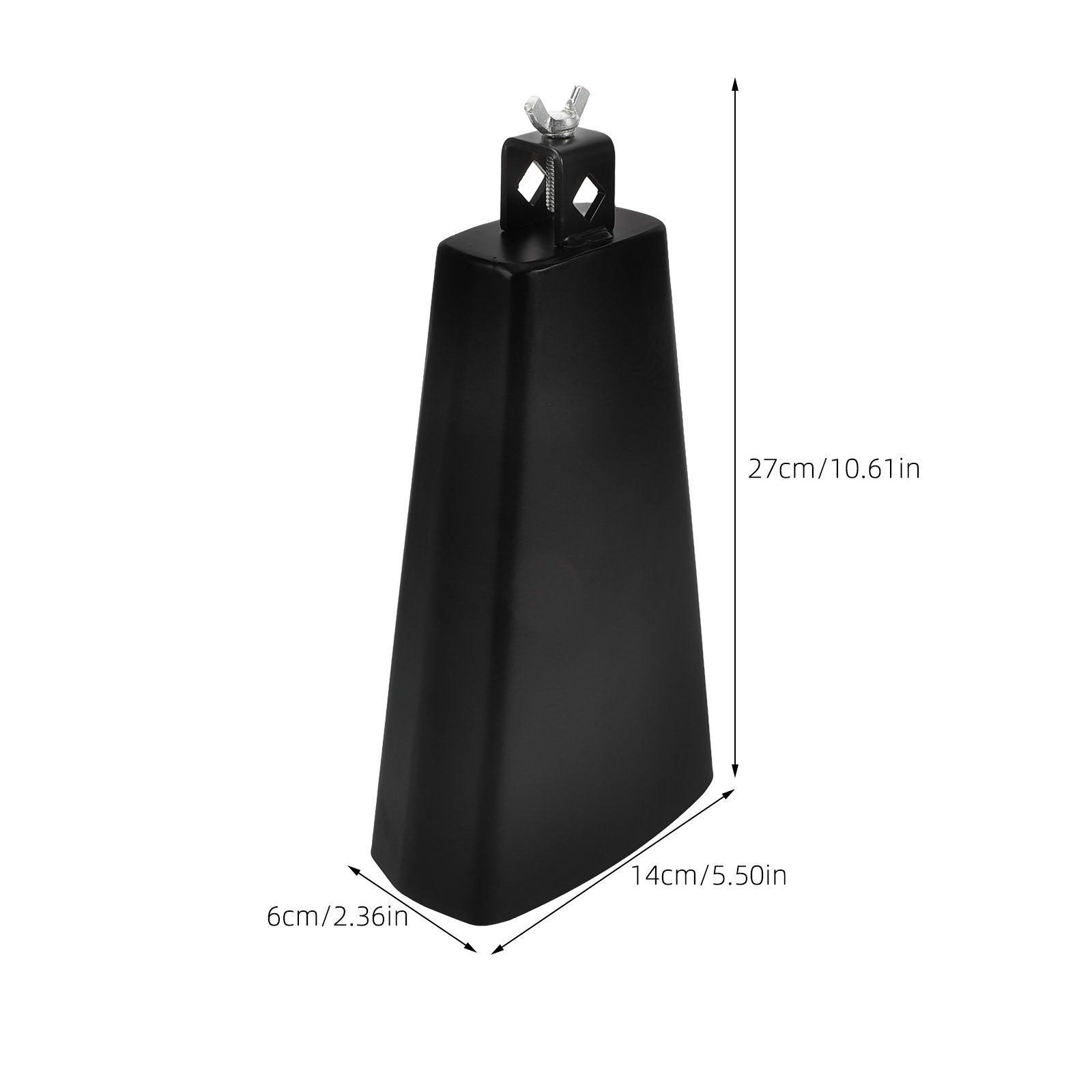 1Set Metal Cowbell Instrument  - Musical Instrument Band recension och pris