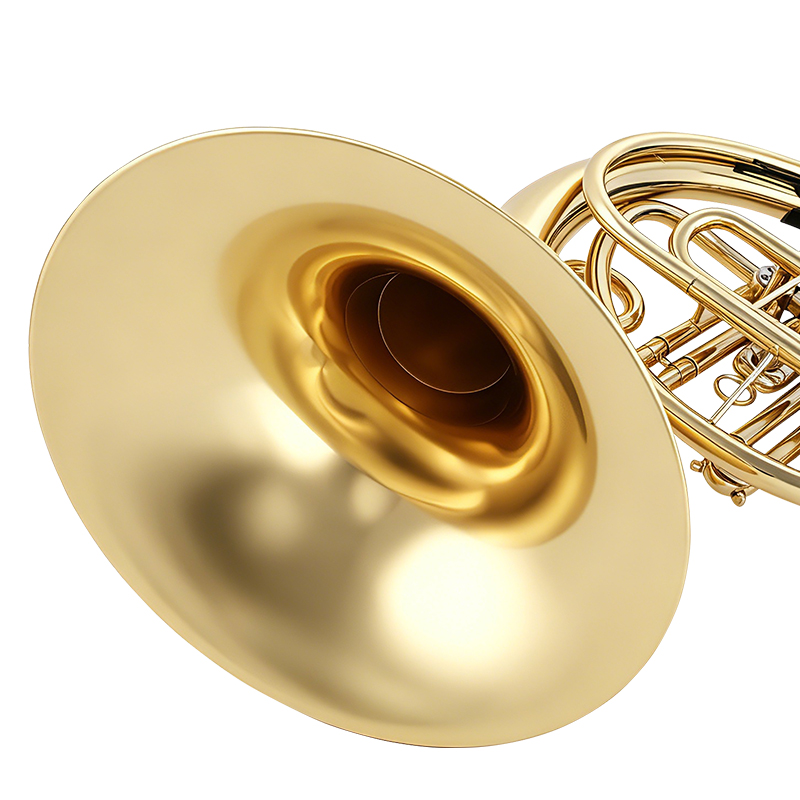 French Horn With Four Keys Lac - Musical Instrument French recension och pris