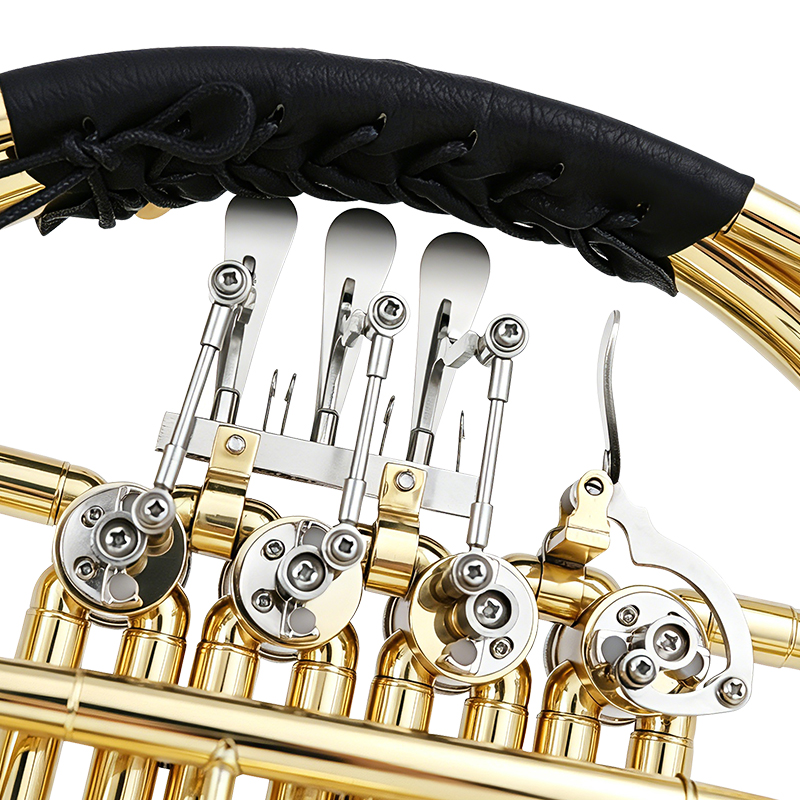 French Horn With Four Keys Lac - Musical Instrument French recension och pris