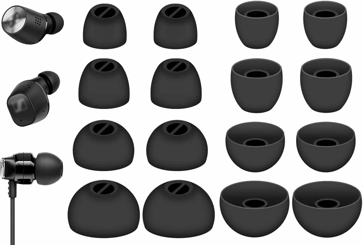 8 Pcs For Sennheiser CX Plus/M - Sennheiser Headphone Momentum 4 recension och pris