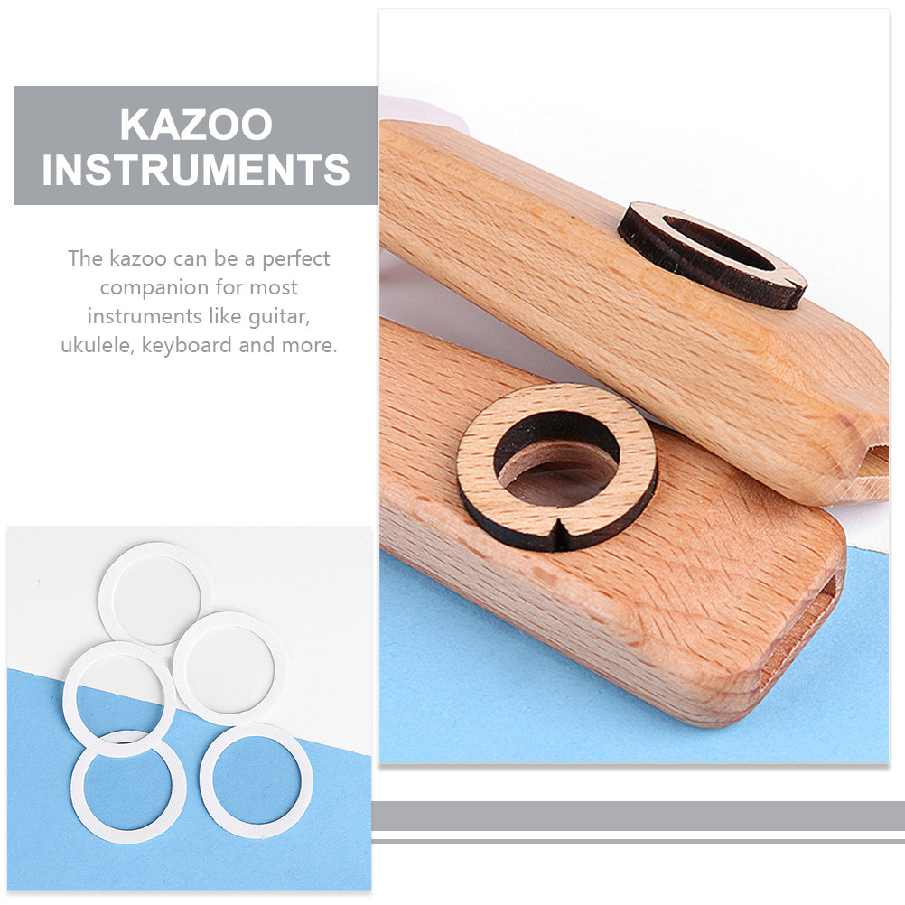 1Set Wooden Kazoo Musical Inst - Musical Instrument Easy To Learn recension och pris