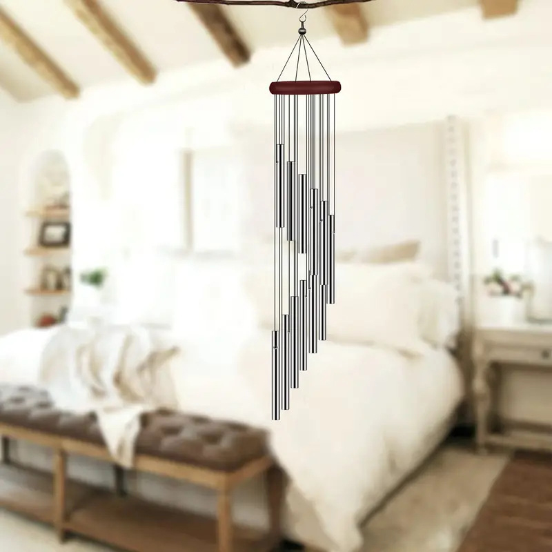 12 Metal Aluminium Tube Wind C - Wind Chime Tubular recension och pris