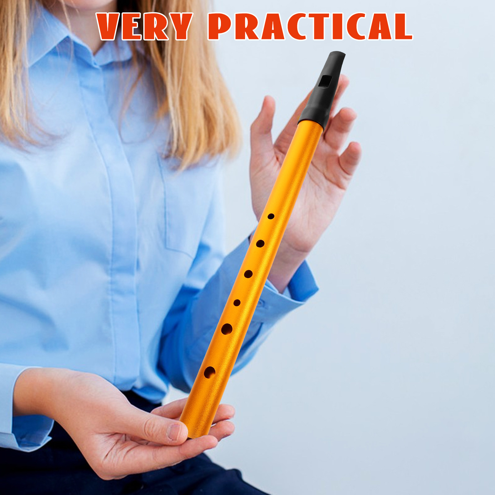 6-Hole Key Whistle Beginner Ir - Tin Whistle Flute recension och pris