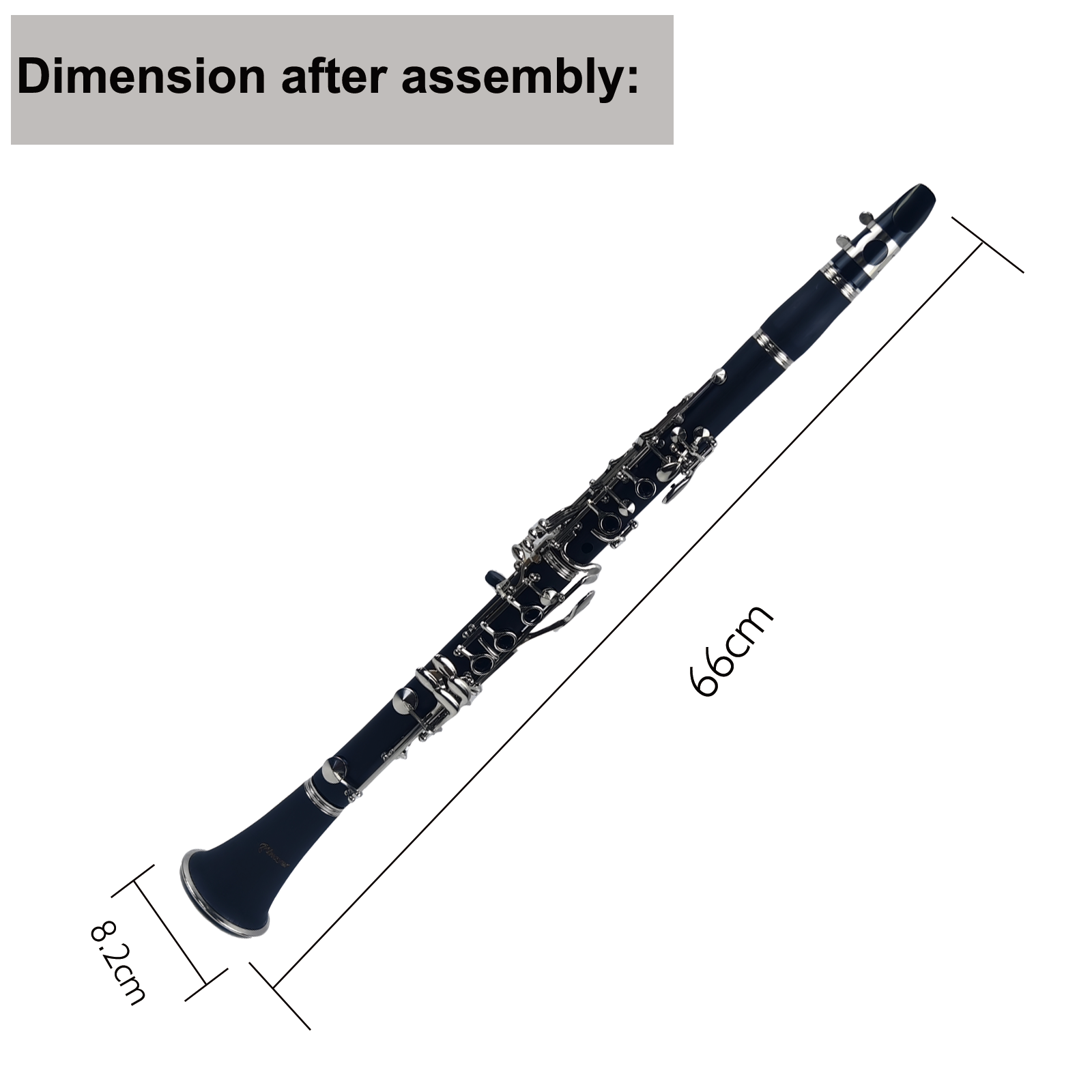 Miwayer Clarinet 17 Keys Bakel - Musical Instrument Reed recension och pris