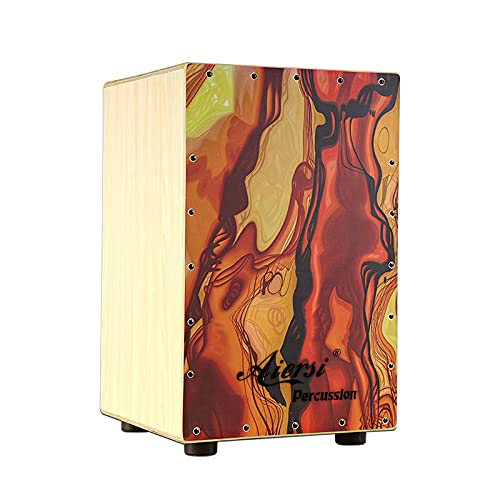 Colour Wood Hand Cajon Box Dru - Musical Instrument Band recension och pris