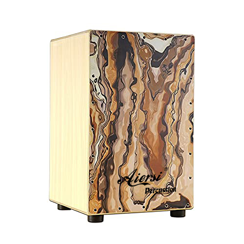 Colour Wood Hand Cajon Box Dru - Musical Instrument Band recension och pris